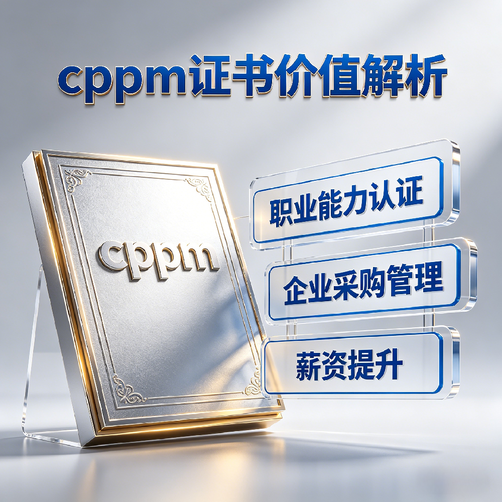 2026北京CPPM报考新规｜CPPM证书用途、报考条件及嘉华培训开班详情