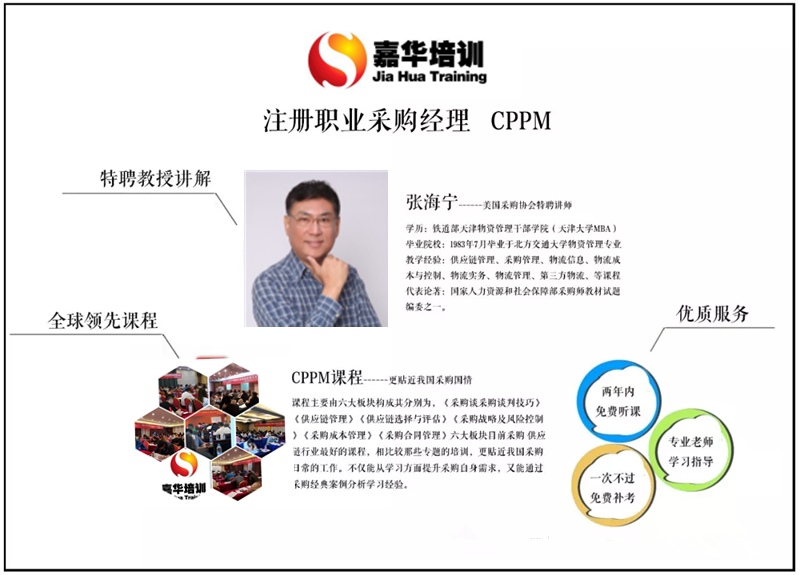 对话CPPM讲师张海宁：嘉华培训如何赋能采购经理职业进阶