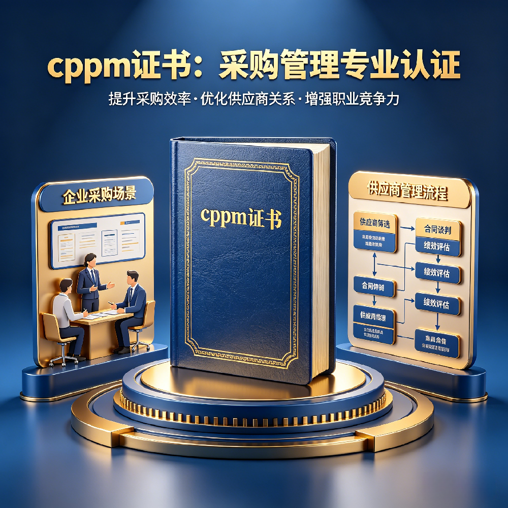 2026年11月阜新CPPM注册职业采购经理认证时间是？