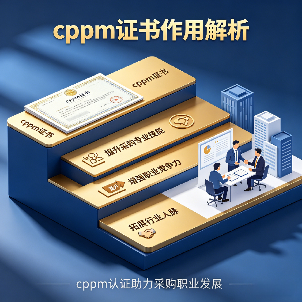 2026年10月朝阳CPPM注册职业采购经理认证资料是？